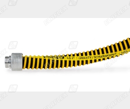 LG 2" hose assembly for gravity discharge, respectively for vapour balance