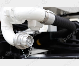 Storz coupling on road tanker Storz coupling on road tanker